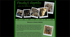 Desktop Screenshot of pawleysreptiles.ca